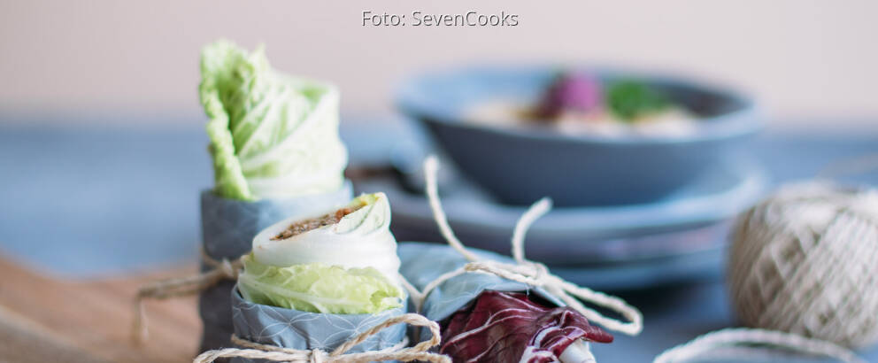 Veganes Rezept: Rohkostwraps