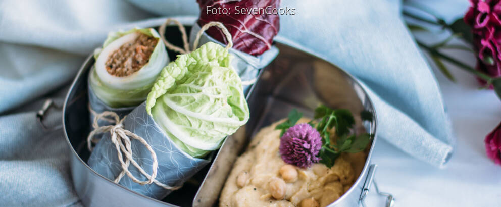 Veganes Rezept: Rohkostwraps