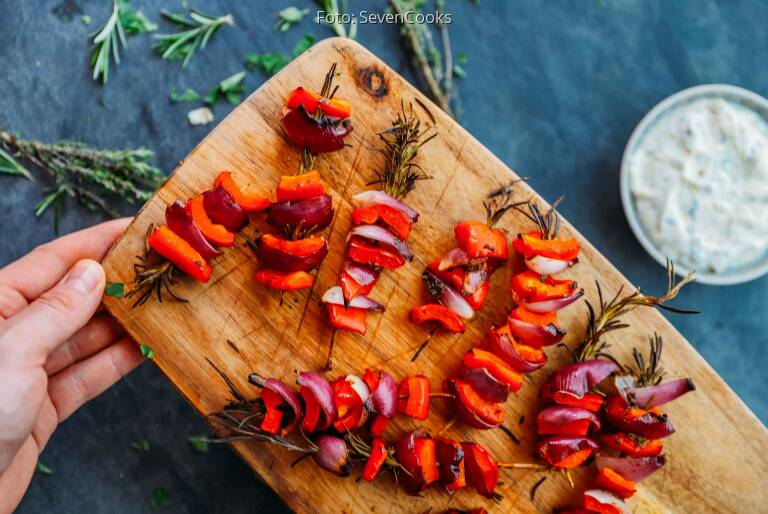 Rosmarin-Paprika-Spieße von SevenCooks