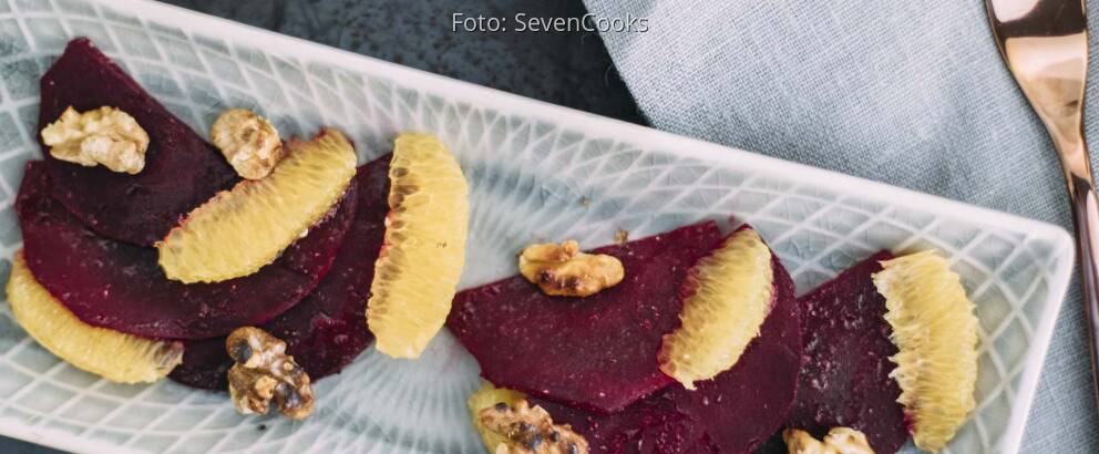 Veganes Rezept: Rote-Bete-Carpaccio
