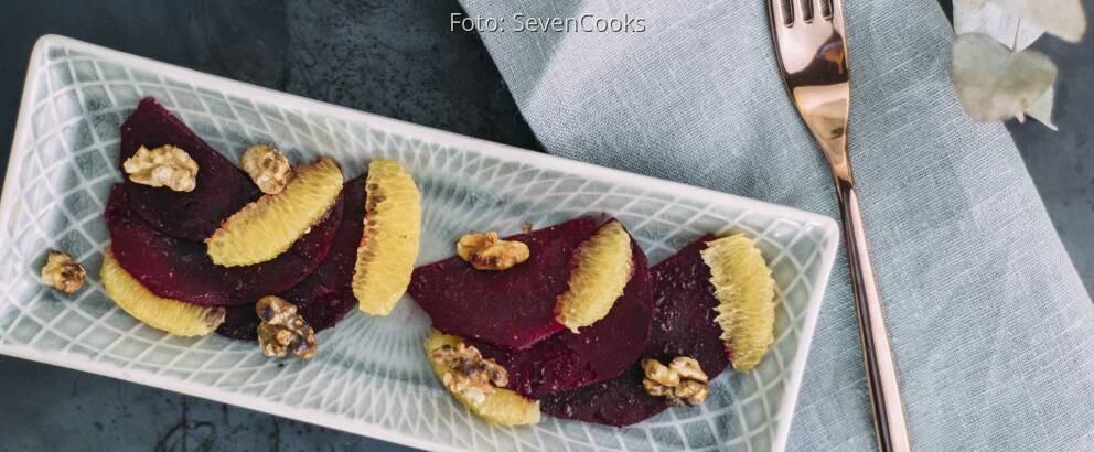 Veganes Rezept: Rote-Bete-Carpaccio