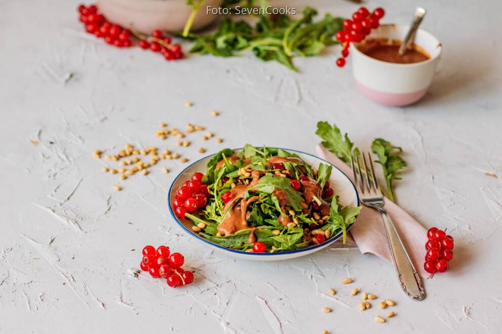 Rucolasalat mit Johannisbeerdressing von SevenCooks