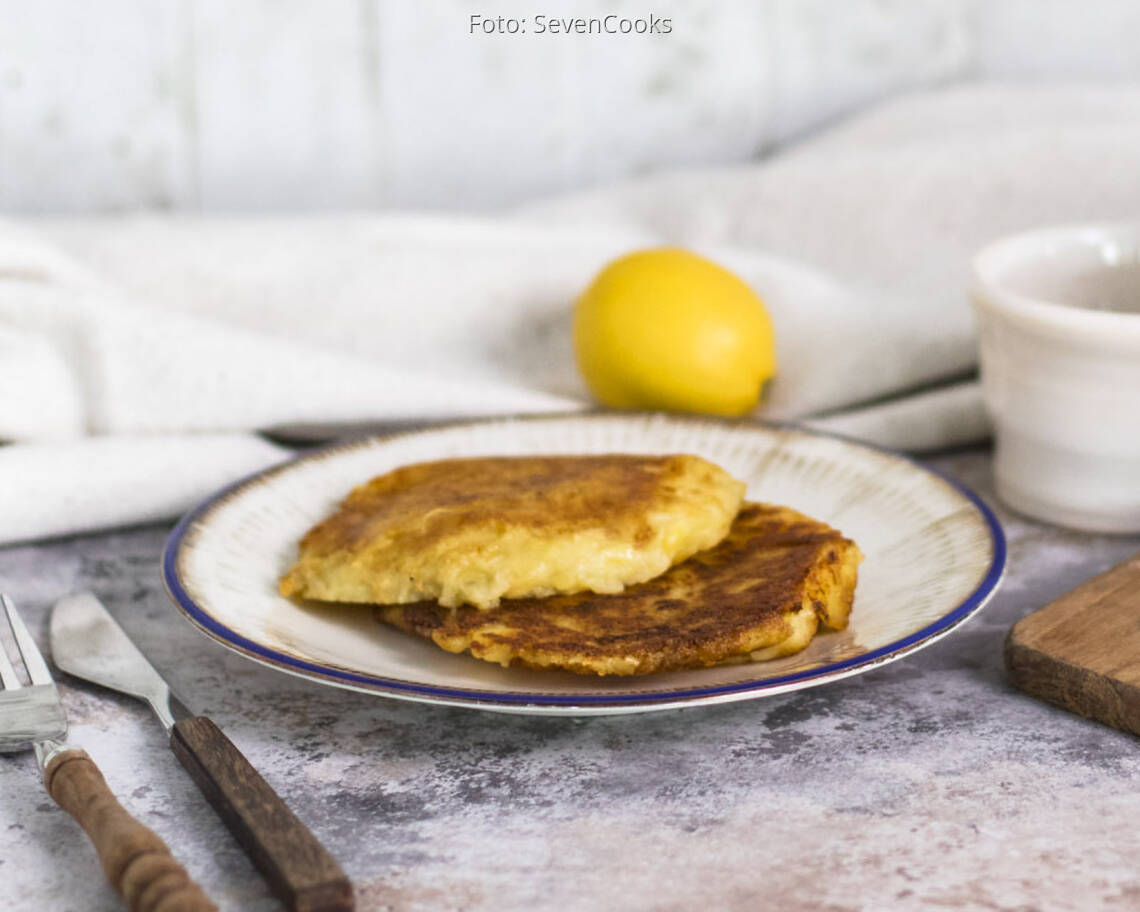 Veganes Rezept: Sauerkraut-Kartoffel-Puffer