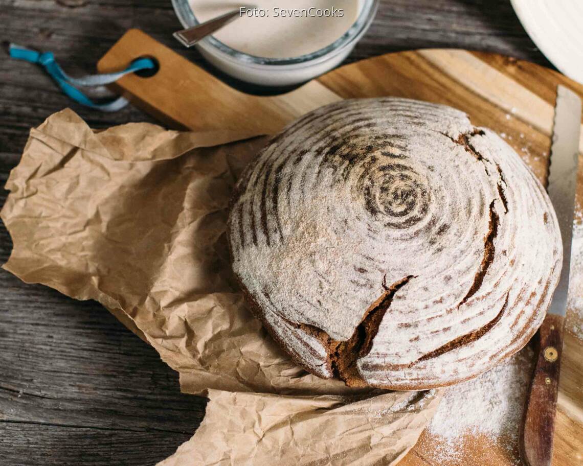 Veganes Rezept: Sauerteig-Roggenbrot_2