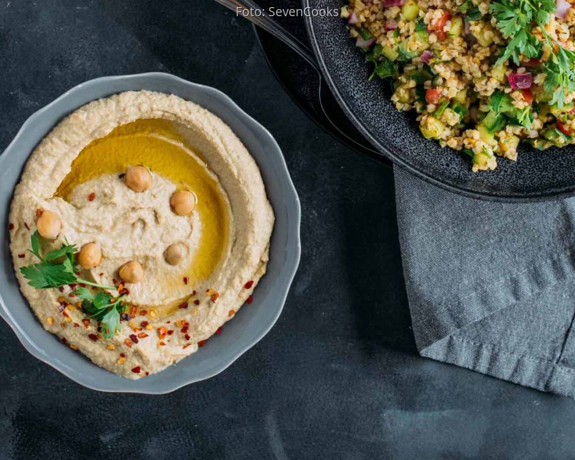 Veganes Rezept: Schneller Hummus