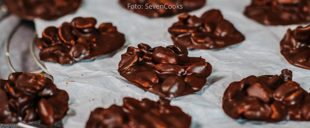 Veganes Rezept: Schoko-Bites mit Erdnüssen und Cranberries_3