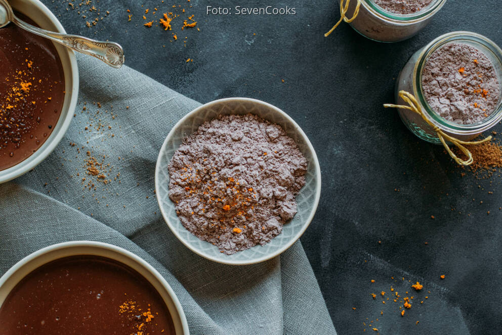 Schokoladen-Pudding-Pulver von SevenCooks
