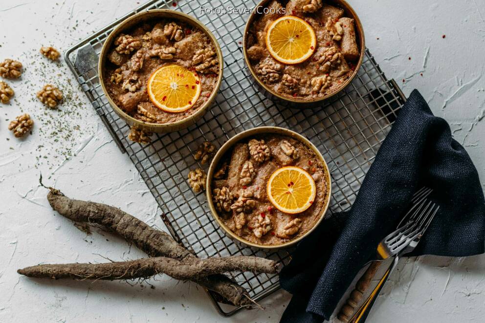 Schwarzwurzel Auflauf mit Walnüssen von SevenCooks