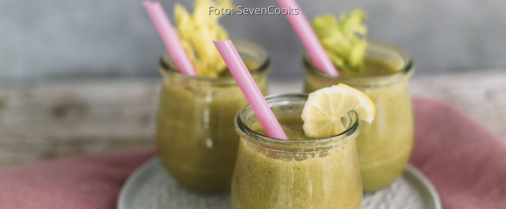 Veganes Rezept: Sellerie-Matcha-Smoothie 2
