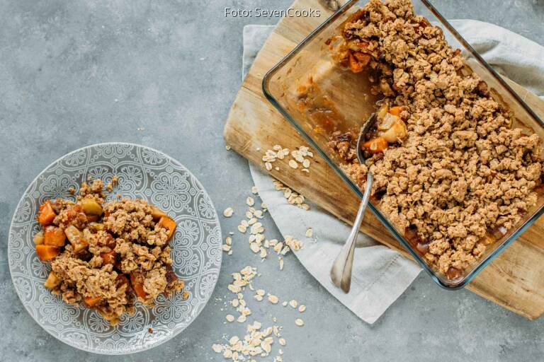 S Er K Rbis Apfel Crumble Von Sevencooks