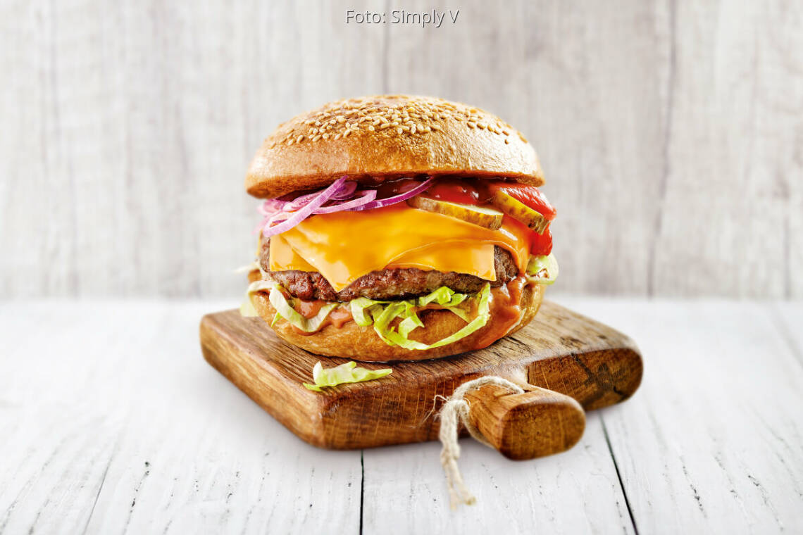 Veganes Rezept: Simply V Burger