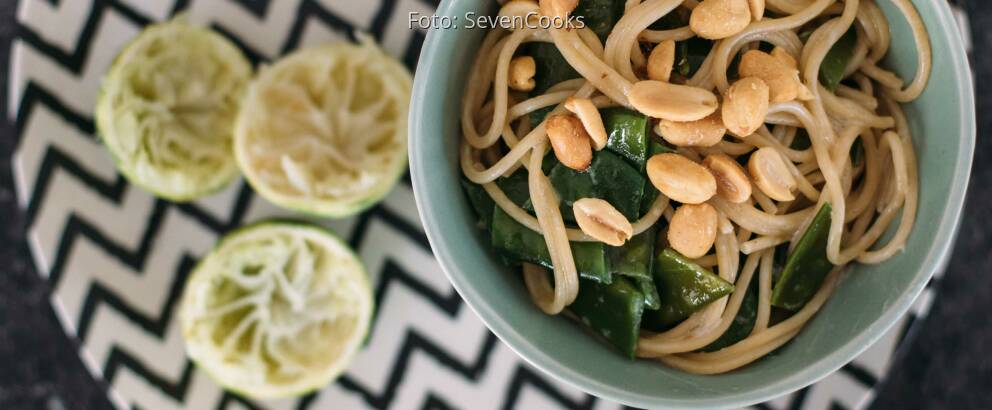 Veganes Rezept: Spaghetti mit Kokos-Limetten-Sauce_2