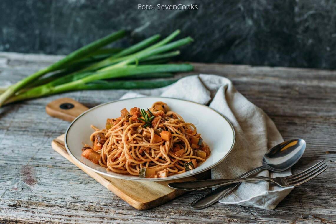 Veganes Rezept: Spaghetti Verdure_2