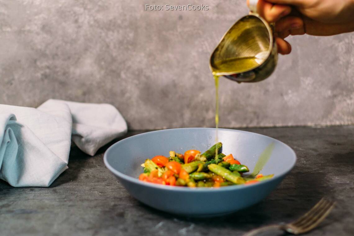 Veganes Rezept: Spargel-Tomaten-Salat 3