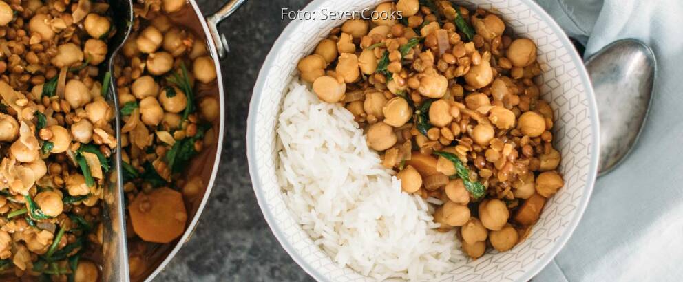 Fertiges Rezept: Spinat Dal mit Kichererbsen 1