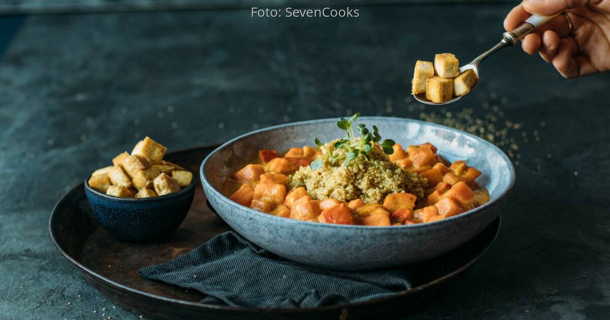 Susskartoffel Kurbis Ragout Sevencooks