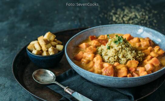 Susskartoffel Kurbis Ragout Sevencooks