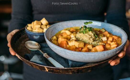 Susskartoffel Kurbis Ragout Sevencooks