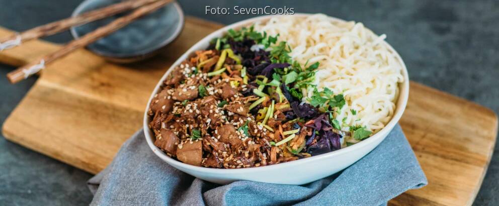 Veganes Rezept: Teriyaki Bowl 2