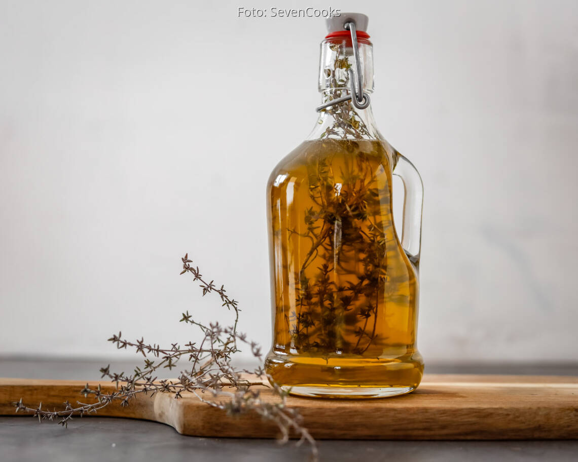 Veganes Rezept: Thymian-Öl 3