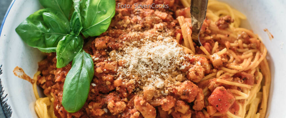 Veganes Rezept: Tofu-Bolognese