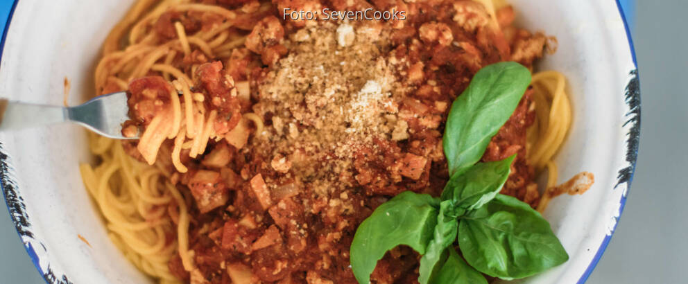 Veganes Rezept: Tofu-Bolognese
