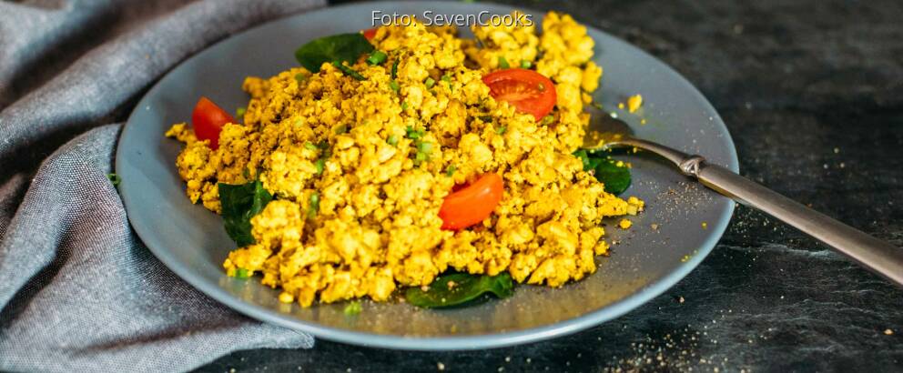 Veganes Rezept: Tofu-Rührei 1