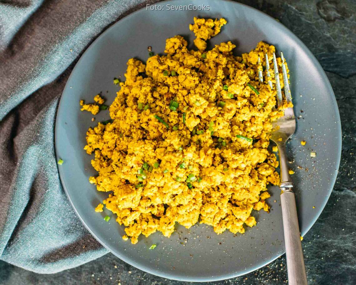 Veganes Rezept: Tofu-Rührei 2