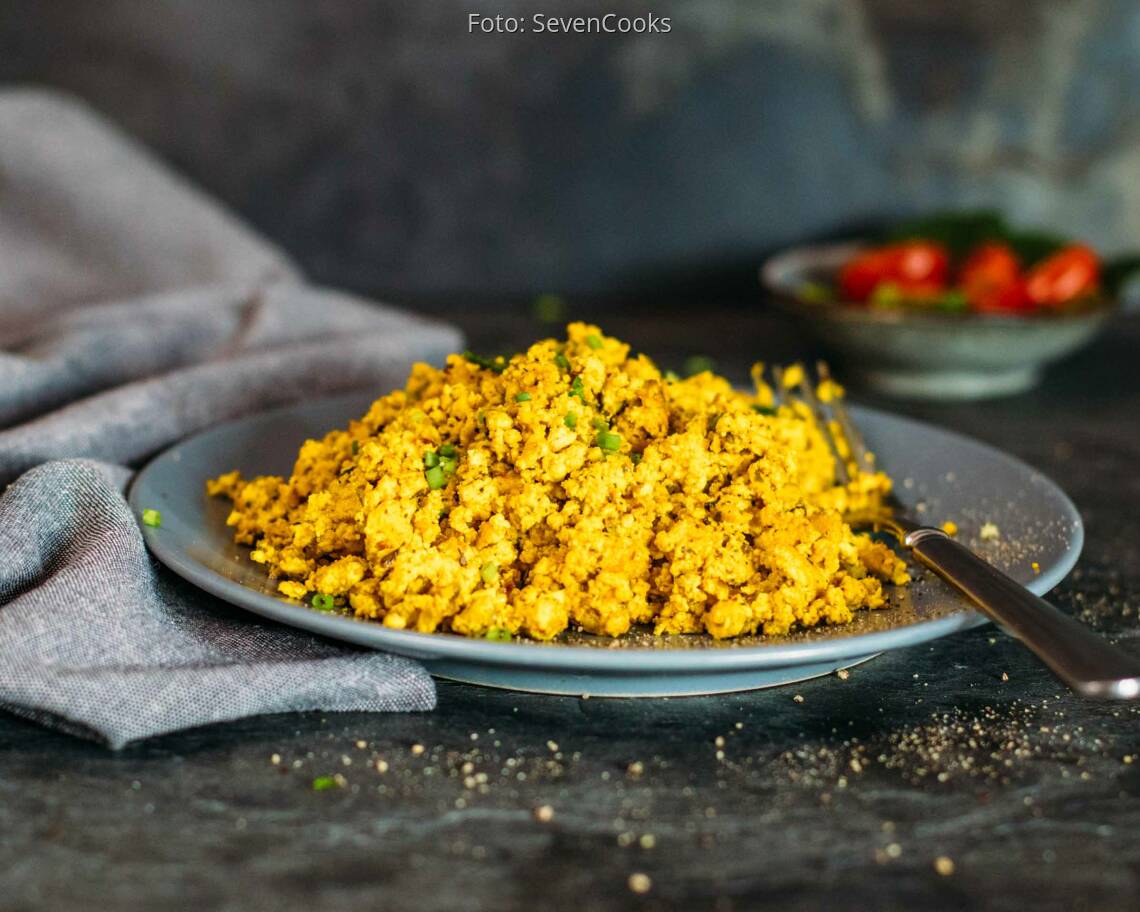 Veganes Rezept: Tofu-Rührei 3