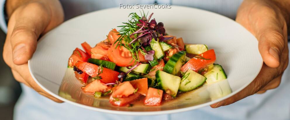 Veganes Rezept: Tomaten-Gurken-Salat 3