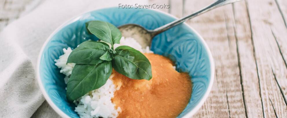Veganes Rezept: Tomaten-Reis
