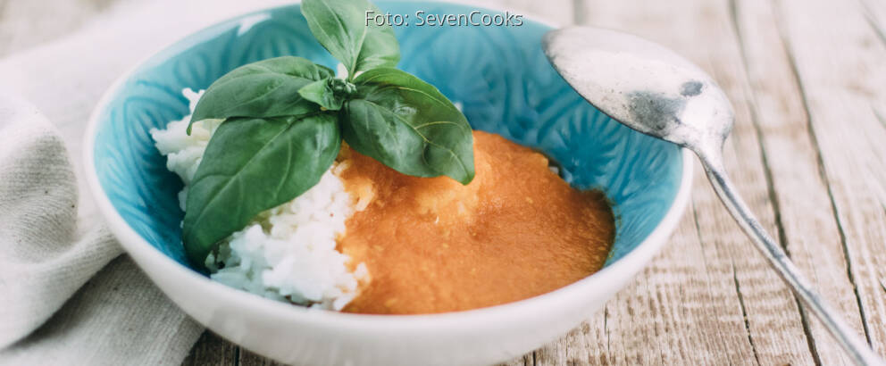 Veganes Rezept: Tomaten-Reis
