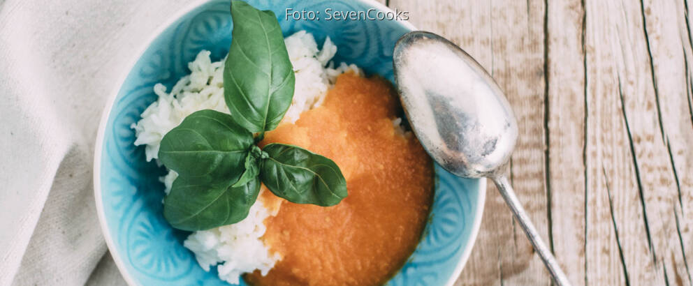 Veganes Rezept: Tomaten-Reis