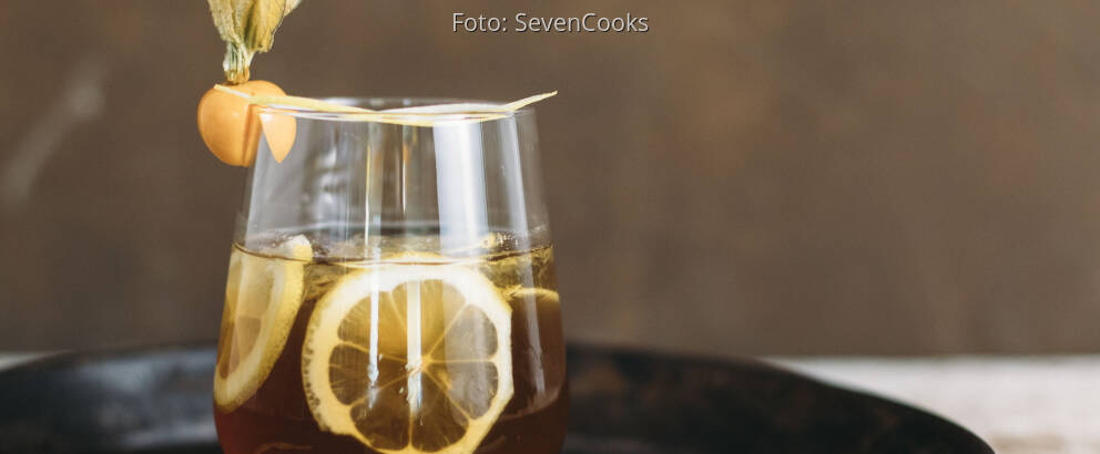 Veganes Rezept: Vanilla-Coffee Gin Tonic 1