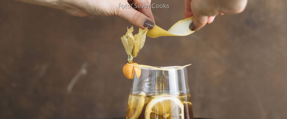Veganes Rezept: Vanilla-Coffee Gin Tonic 2