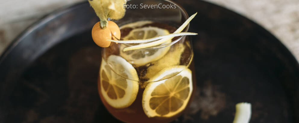 Veganes Rezept: Vanilla-Coffee Gin Tonic 3