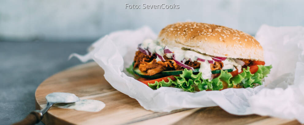 Veganes Rezept: Vegan Pulled Pork Burger_1