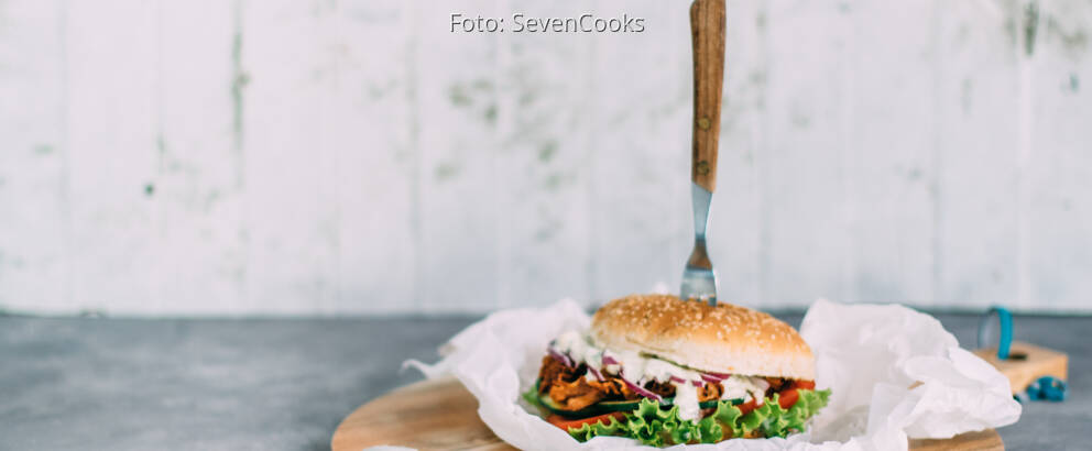 Veganes Rezept: Vegan Pulled Pork Burger_3