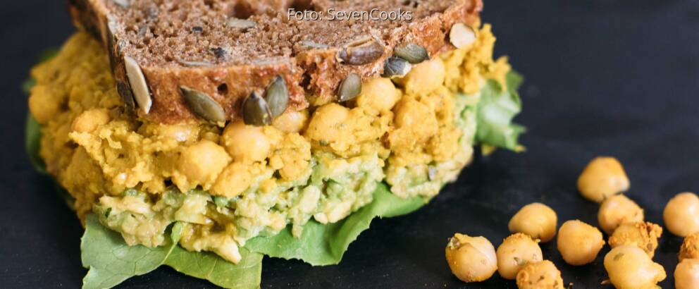 Veganes Rezept: Vegane Chikpea Cream Sandwiches