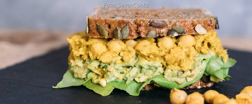 Veganes Rezept: Vegane Chikpea Cream Sandwiches