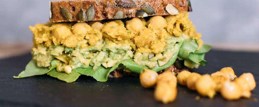Veganes Rezept: Vegane Chikpea Cream Sandwiches
