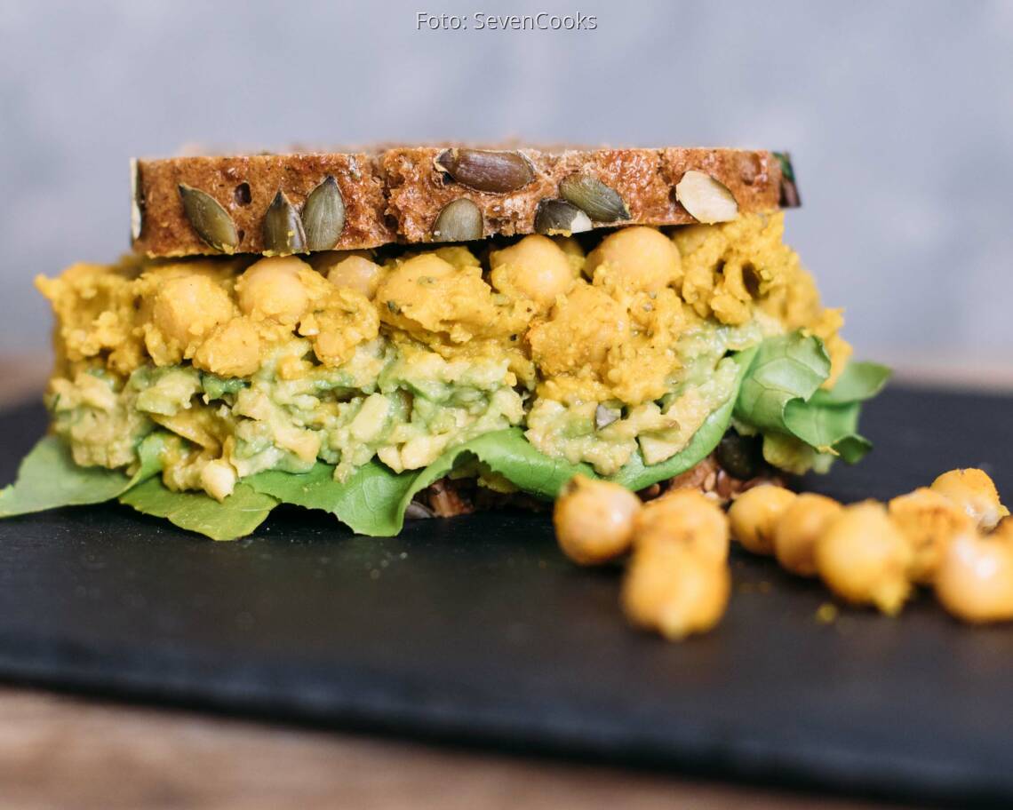 Veganes Rezept: Vegane Chikpea Cream Sandwiches