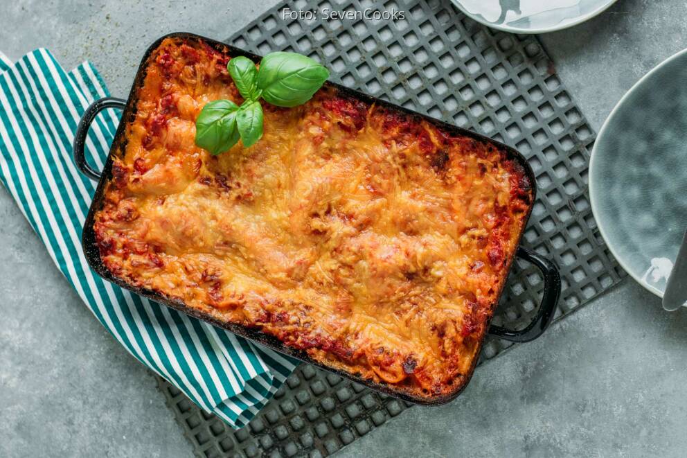 Vegane Hackfleisch Lasagne von SevenCooks