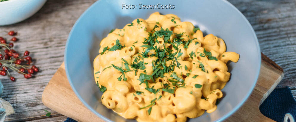 Veganes Rezept: Vegane Kürbis Mac'n'Cheese 2