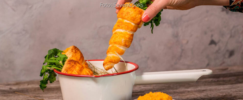 Veganes Rezept: Vegane Oster-Snack-Karotten 1