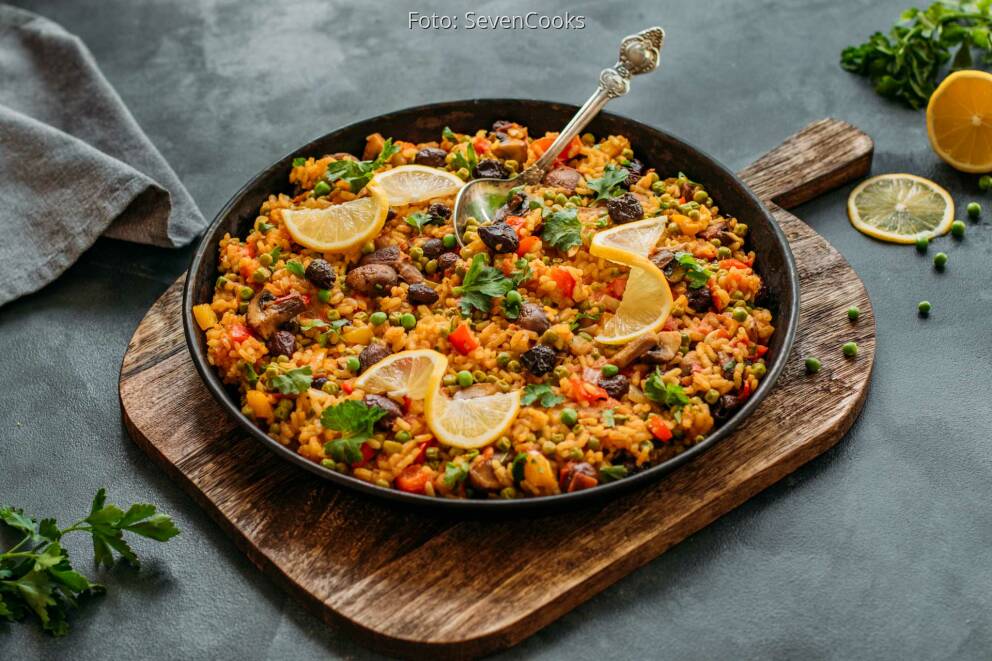 Vegane Paella von SevenCooks