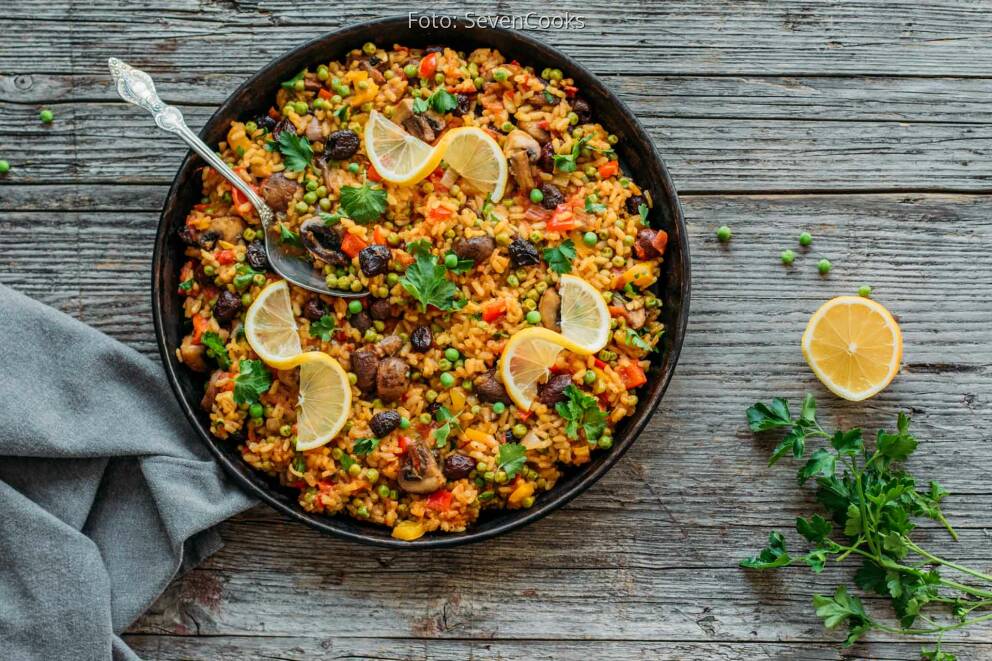 Vegane Paella von SevenCooks