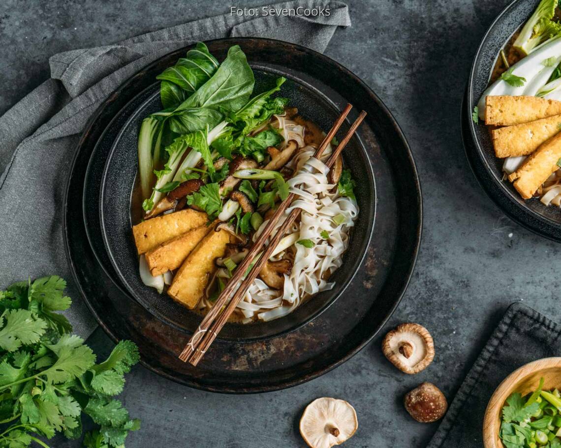 Veganes Rezept: Vegane Pho Suppe 1