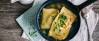 Veganes Rezept: Vegane Pilzmaultaschen in Gemüsebrühe
