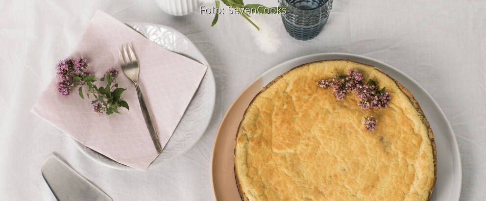 Veganes Rezept: Veganer Blueberry-Cheesecake